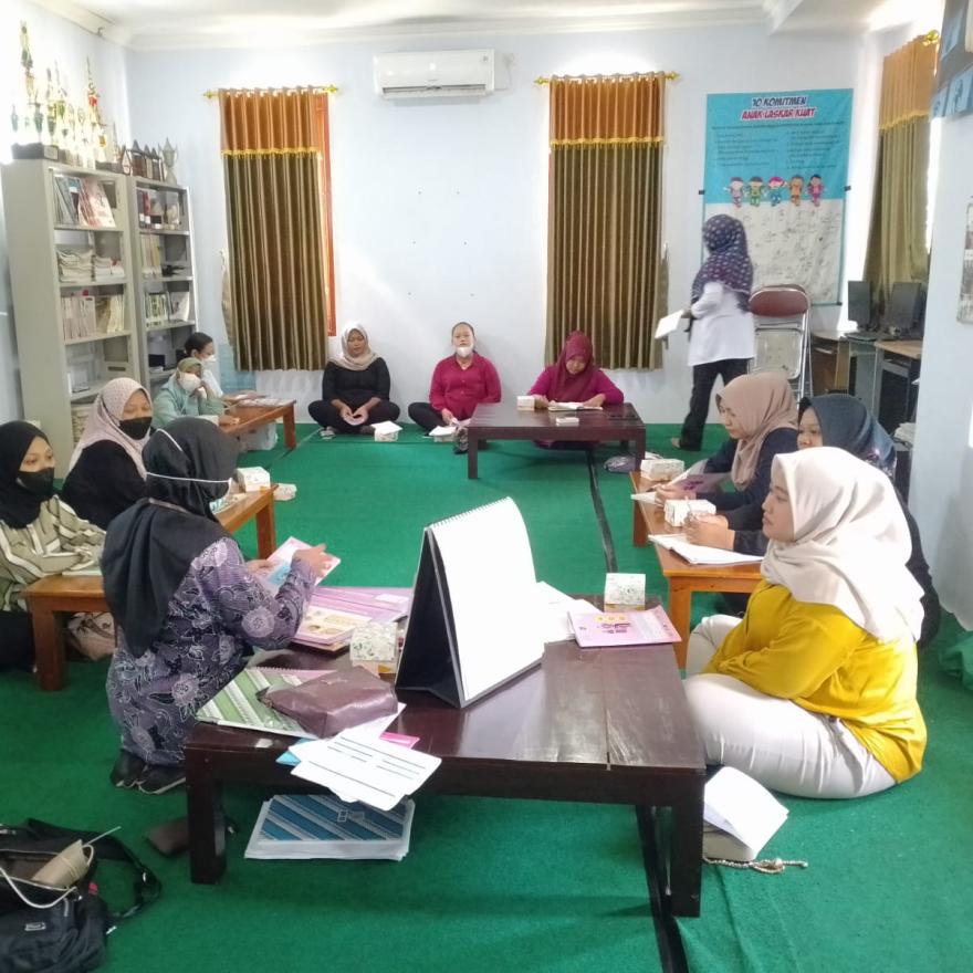 Puskesmas 1 Kokap Adakan Kelas Bumil di Perpustakaan Hargorejo